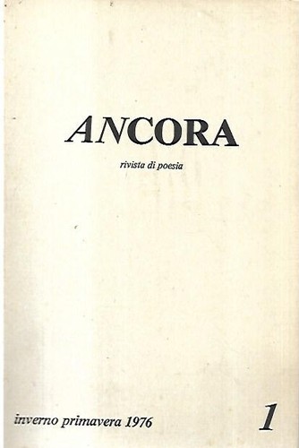 Ancora rivista poesia - rivista, di