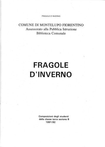 Poesia autori vari fragole - /,
