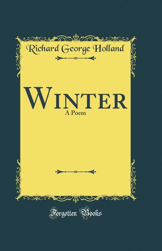 Winter poem classic - winter:,